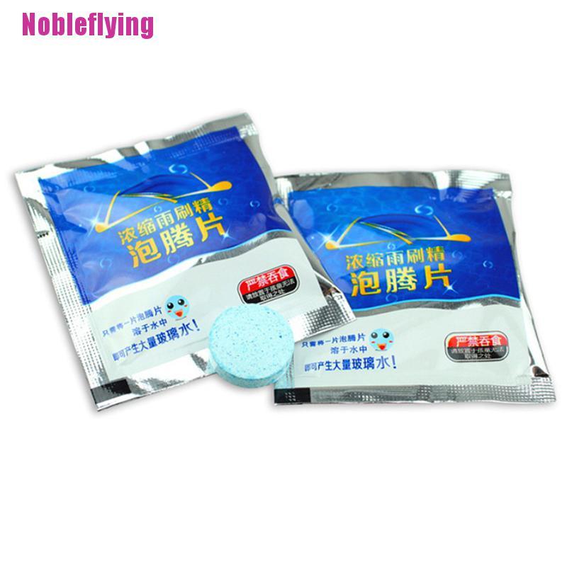 Set 10 Viên Sủi Vệ Sinh Kính Chắn Gió Xe Hơi