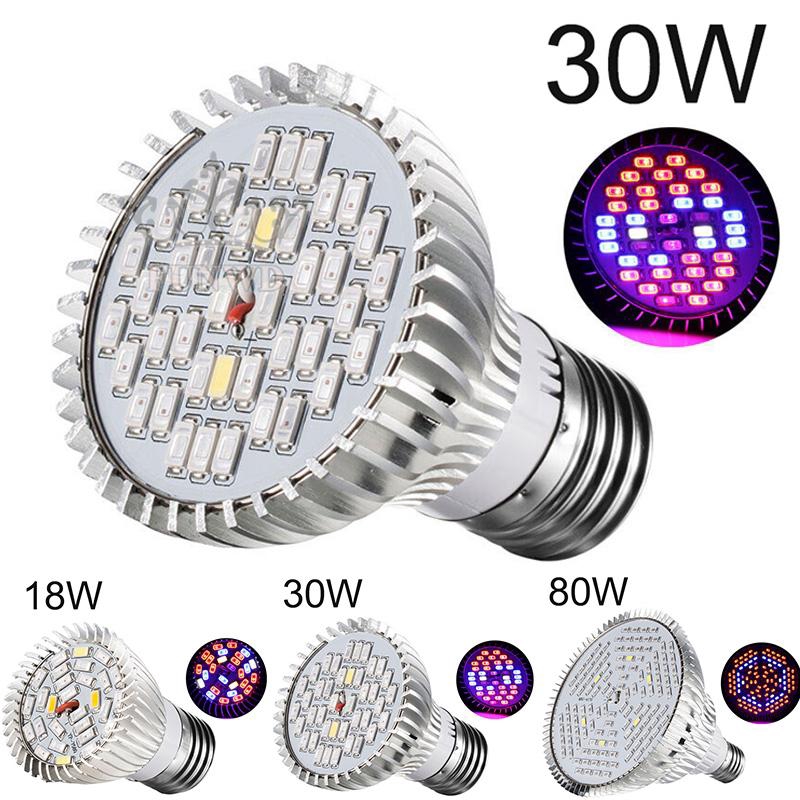 Đèn LED Kích Thích Tăng Trưởng Cho Cây Trồng 180 Độ 18/30/45/80W UV