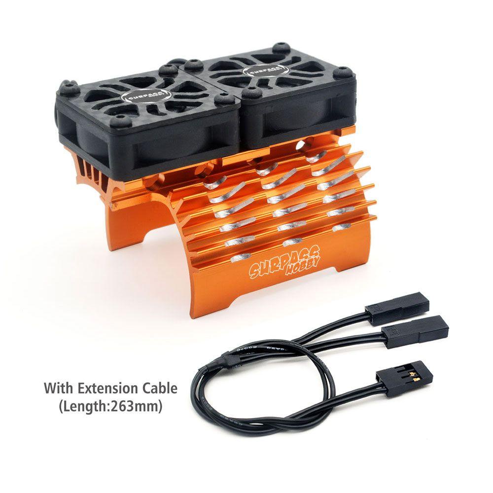 CHOOKEY Quạt Tản Nhiệt 40 / 42MM ESC Cho Xe Điều Khiển Từ Xa 1 / 8