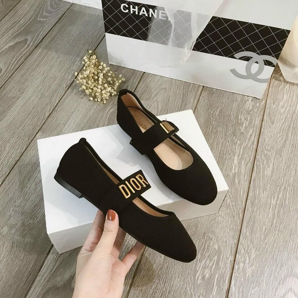 Giày búp bê - Bệt chấm bi 𝔻𝕚𝕠𝕣 | BigBuy360 - bigbuy360.vn