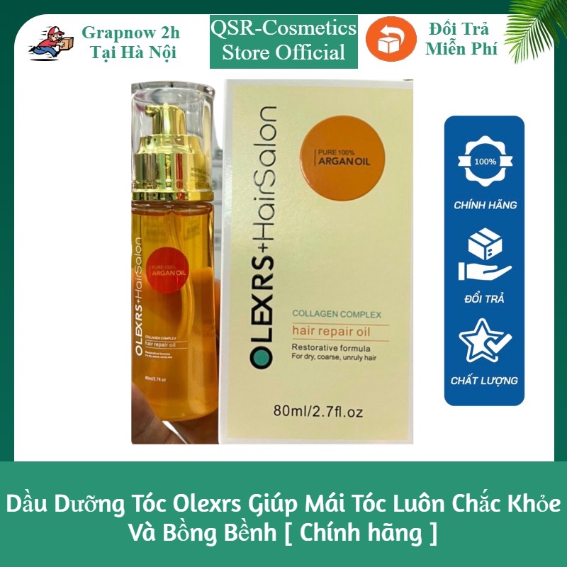 Dầu Dưỡng Tóc Olexrs Giúp Mái Tóc Luôn Chắc Khỏe Và Bồng Bềnh