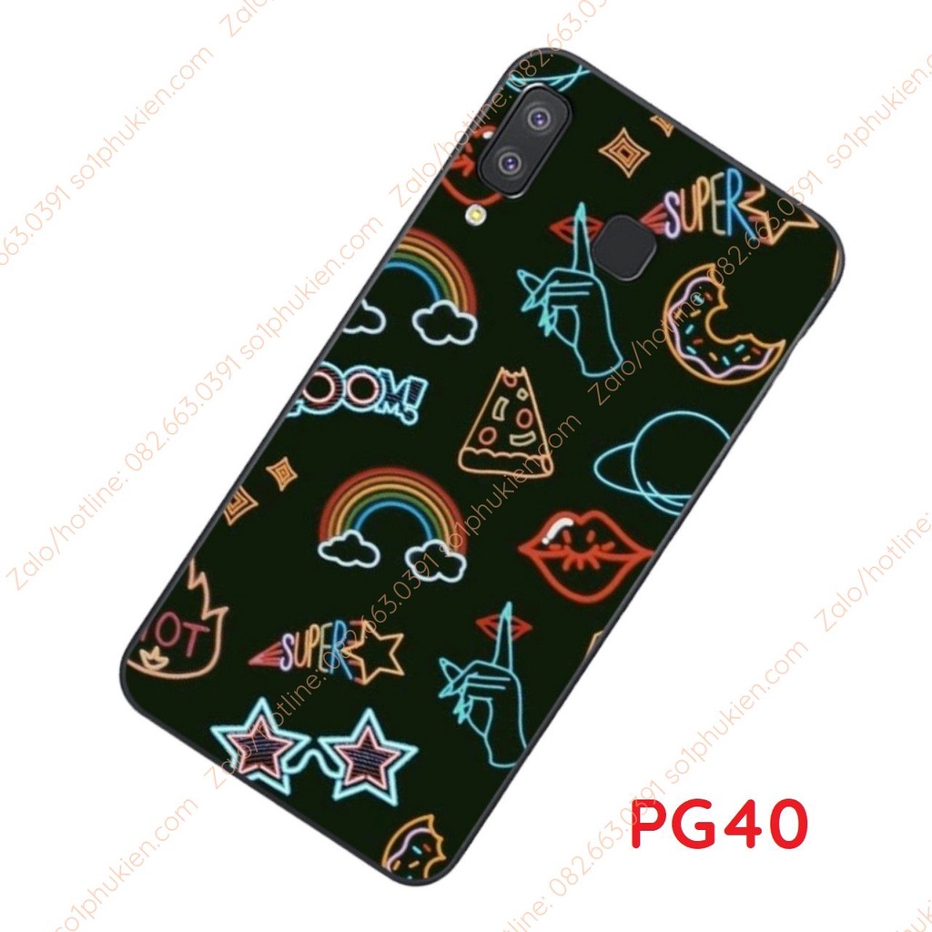 Ốp lưng Samsung A8 star/ A9 star in hình sắc net, gấu bear nhiều mẫu đẹp