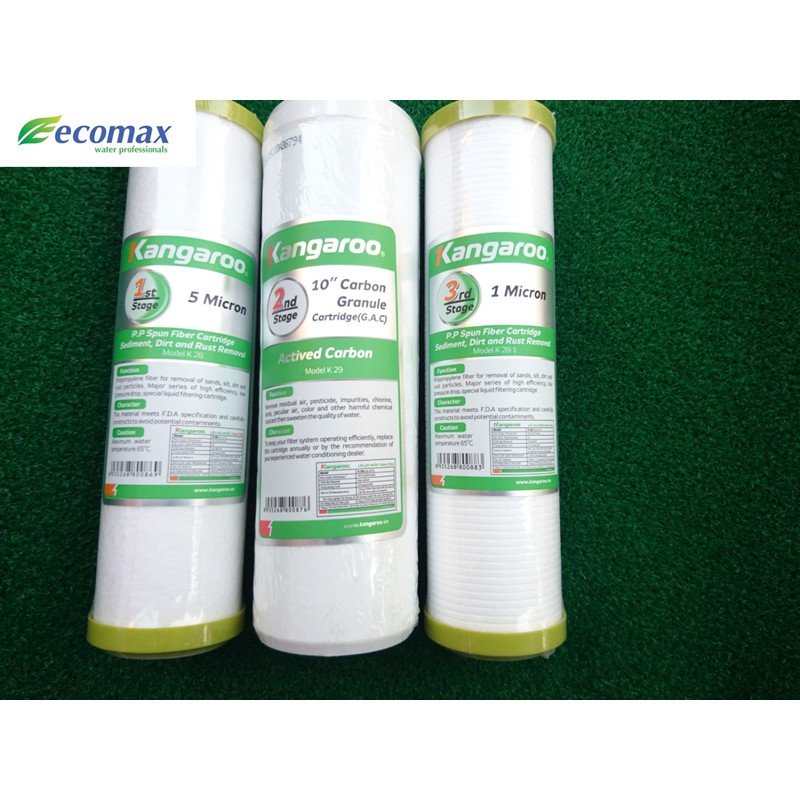 Bộ 3 Lõi Lọc Nước Kangaroo | BigBuy360 - bigbuy360.vn
