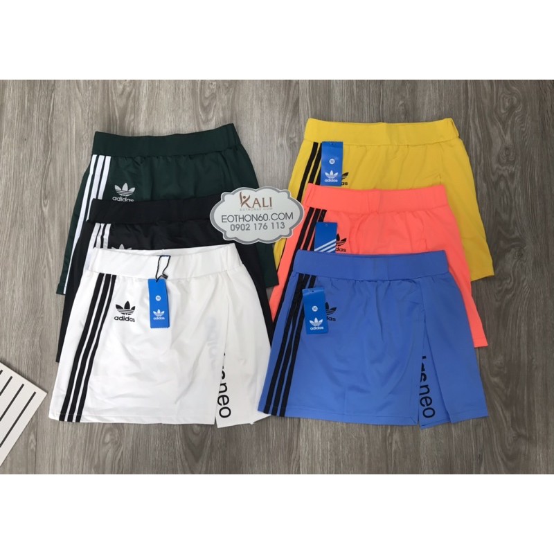 CHÂN VÁY TENIS 2 LỚP XẺ ĐÙI