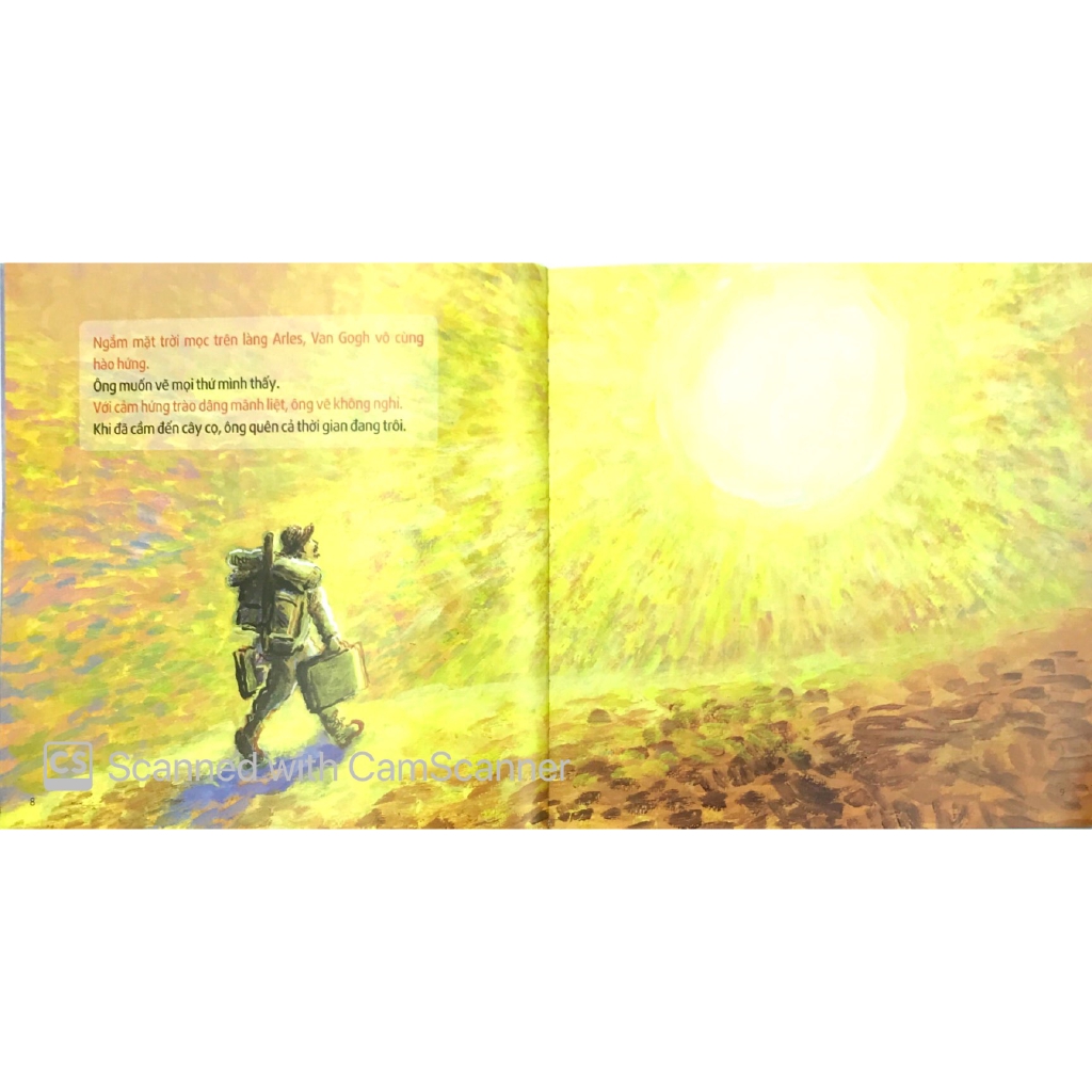 Sách - Van Gogh Người Họa Sĩ Tài Hoa - Tuyển Tập Truyện Tranh Danh Nhân Thế Giới