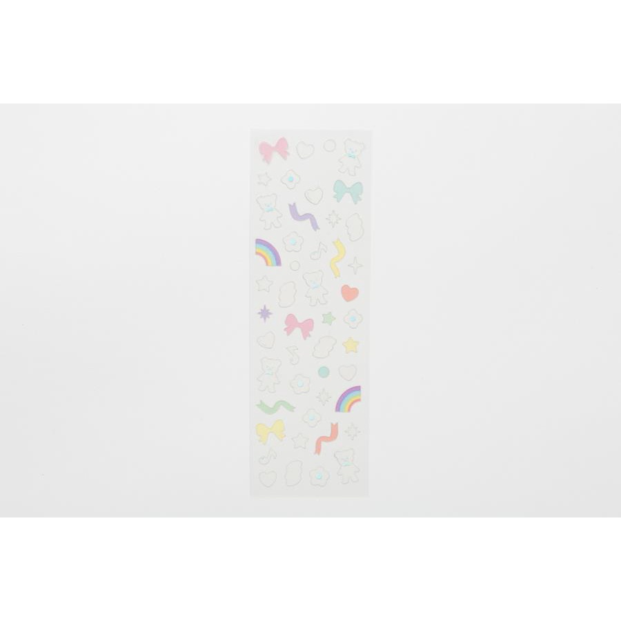 Sticker ARTBOX Hàn Quốc Gấu Hologram Dễ Thương