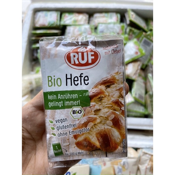 Men Nở Hữu Cơ Ruf 9g Làm Bánh Mì, Bánh Bao Date 2022