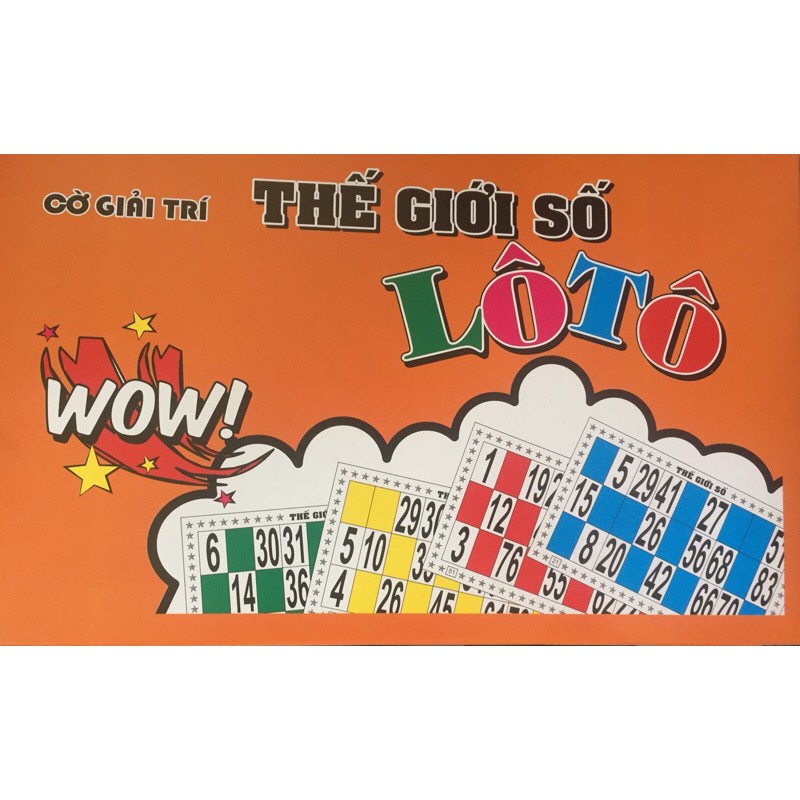 Cờ Lô Tô 90 Số Gỗ Cao Cấp Siêu Bền Đẹp - Lô Tô Số Gỗ Xịn Đẹp 90 Số