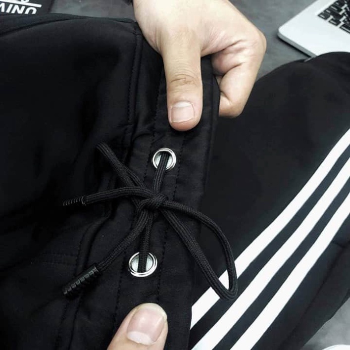 Quần thể thao nam nữ unisex 3 Sọc - Quần nỉ nam nữ Thu Đông chất dày co giãn ống suông mặc nhà mặc thể dục (CAM KẾT ẢNH