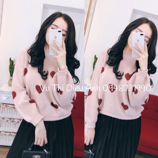 Len tim hồng vỏ đỗ siêu xinh!