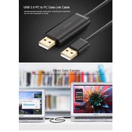 Cáp USB 2.0 Truyền dử liệu 2 máy tính Data Link Ugreen 20226 20233 US166 Cao Cấp Chính hãng