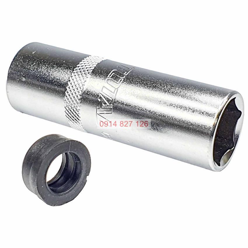 Đầu tuýp lục giác mở bugi xe máy 16mm và 21mm TOTAL THSPS12166 THSPS12216 chất liệu thép CR-V, Bh 6 tháng