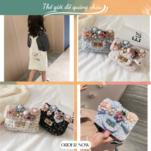 Túi đeo chéo dễ thương và thời trang cho bé gái Hàng quảng Châu Cao Cấp (TU02)
