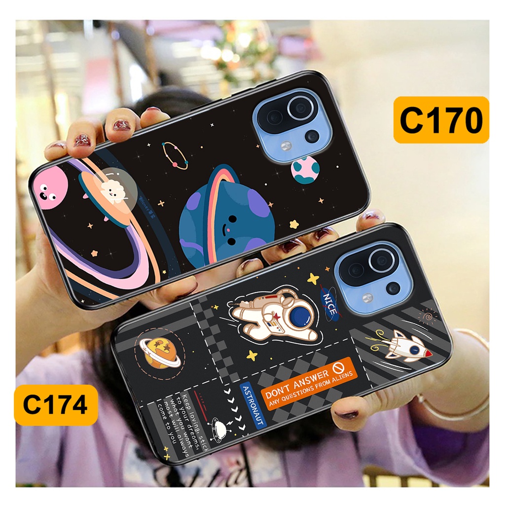 Ốp Xiaomi Mi 11 / Mi 11 Lite in hình astronaut, phi hành gia vũ trụ hottrend, độc đáo, cá tính.