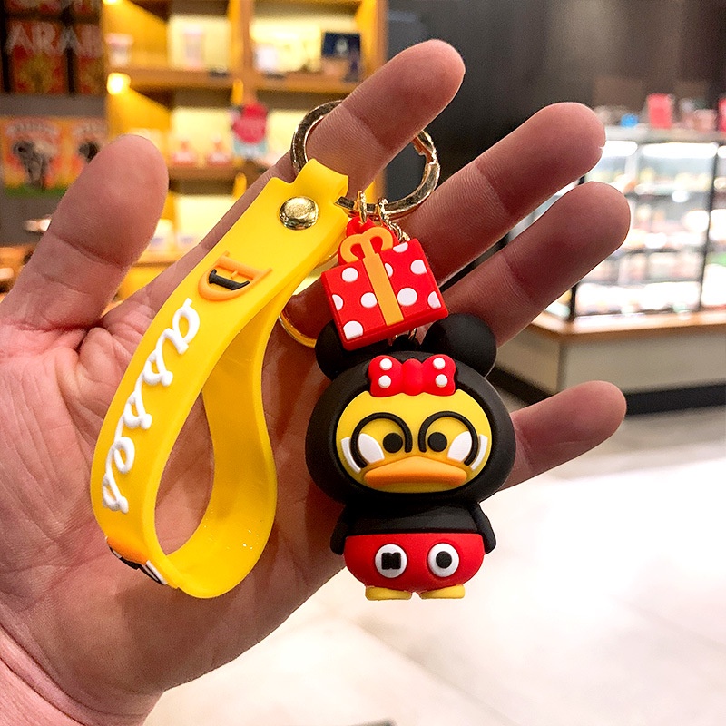 Móc Khóa Hình Chú Vịt Dễ Thương Xinh Xắn