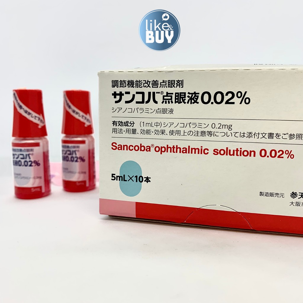 Sancoba Nhật, nước nhỏ mắt cận hỗ trợ chống cận, giảm cận thị - hàng nội địa LikeandBuy | BigBuy360 - bigbuy360.vn