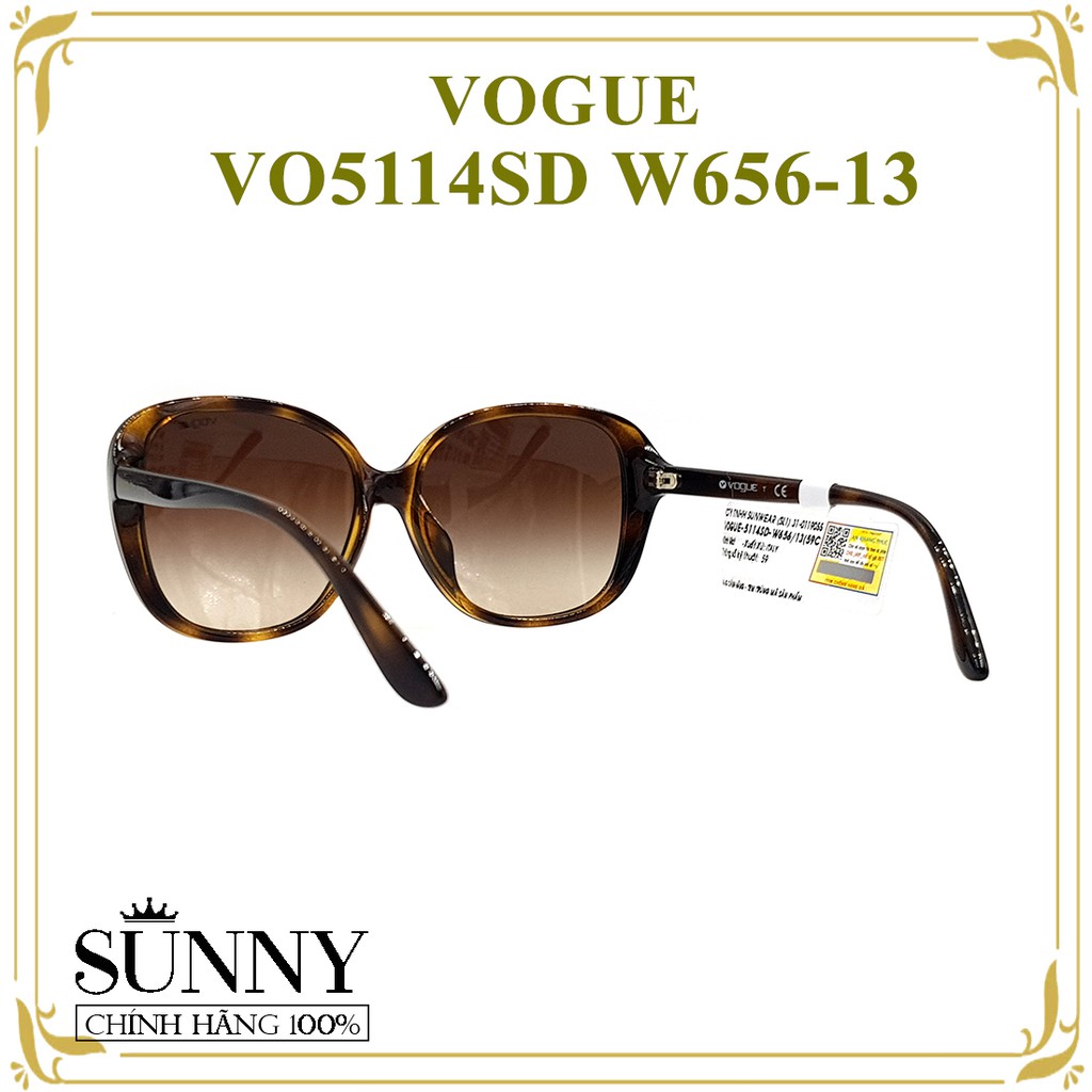 VO5114SD W656-13 - Mắt kính Vogue chính hãng Italia, bảo hành toàn quốc