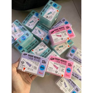 Đầu kim tiêm meso dưỡng chất 32g 33g 34g bịch 10 cây