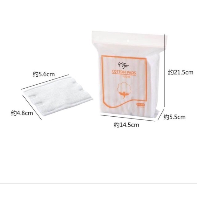 Bông tẩy trang, bông tẩy trang 222 miếng cotton pad hàng nội địa trung