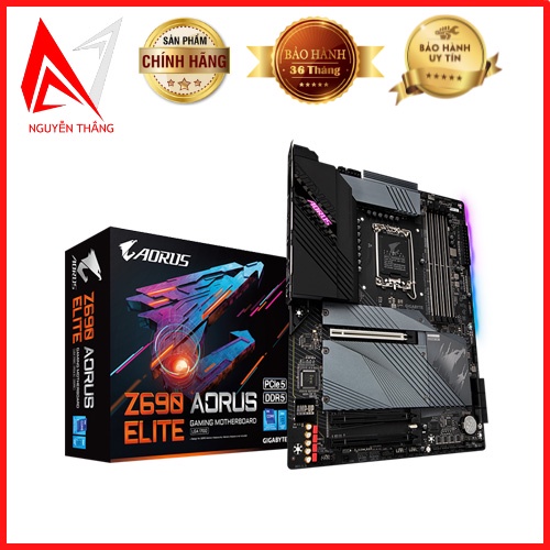 Mainboard bo mạch chủ GIGABYTE Z690 AORUS ELITE (DDR5) new chính hãng