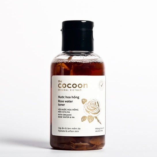 Nước hoa hồng Cocoon vietnam 140ml cấp ẩm dưỡng da căng bóng sáng mịn