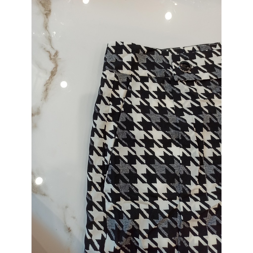 Quần Short Nữ 2 lớp vải mỏng cạp cao xuất Hàn sang trong lịch sự XanhHouse