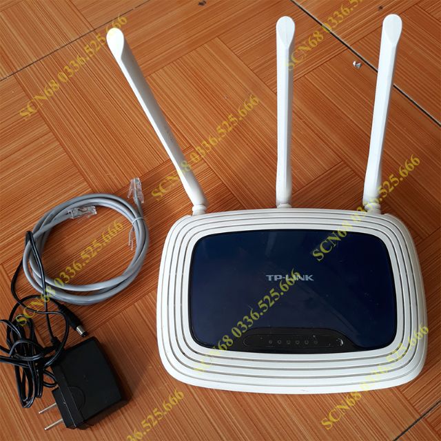 (BẢO HÀNH 12THÁNG) Bộ Phát WiFi Tplink 3 Râu Xuyên Tường - TPLINK WR2041N ( Băng thông 450Mbps) | BigBuy360 - bigbuy360.vn