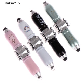Bút xoay thiết kế kiểu con quay đồ chơi có đèn led phát sáng vui nhộn đa chức năng