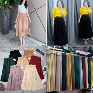 Váy lưng thun dập ly xinh đủ màu