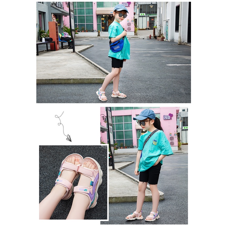 Sandal dép quai hậu phong cách Hàn Quốc cho bé trai bé gái từ 3-11 tuổi (8938-1) Richkidsstore2021