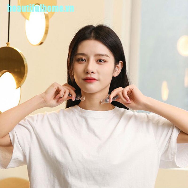 (Hàng Mới Về) Dụng Cụ Mát Xa Cầm Tay Trong Suốt