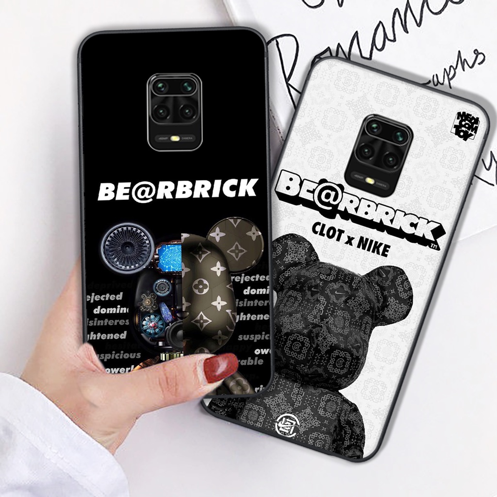 Ốp lưng điện thoại Xiaomi Redmi Note 9-Xiaomi Redmi Note 9S-Xiaomi Redmi Note 9 Pro bearbrick cực đáng yêu-giá cực rẻ