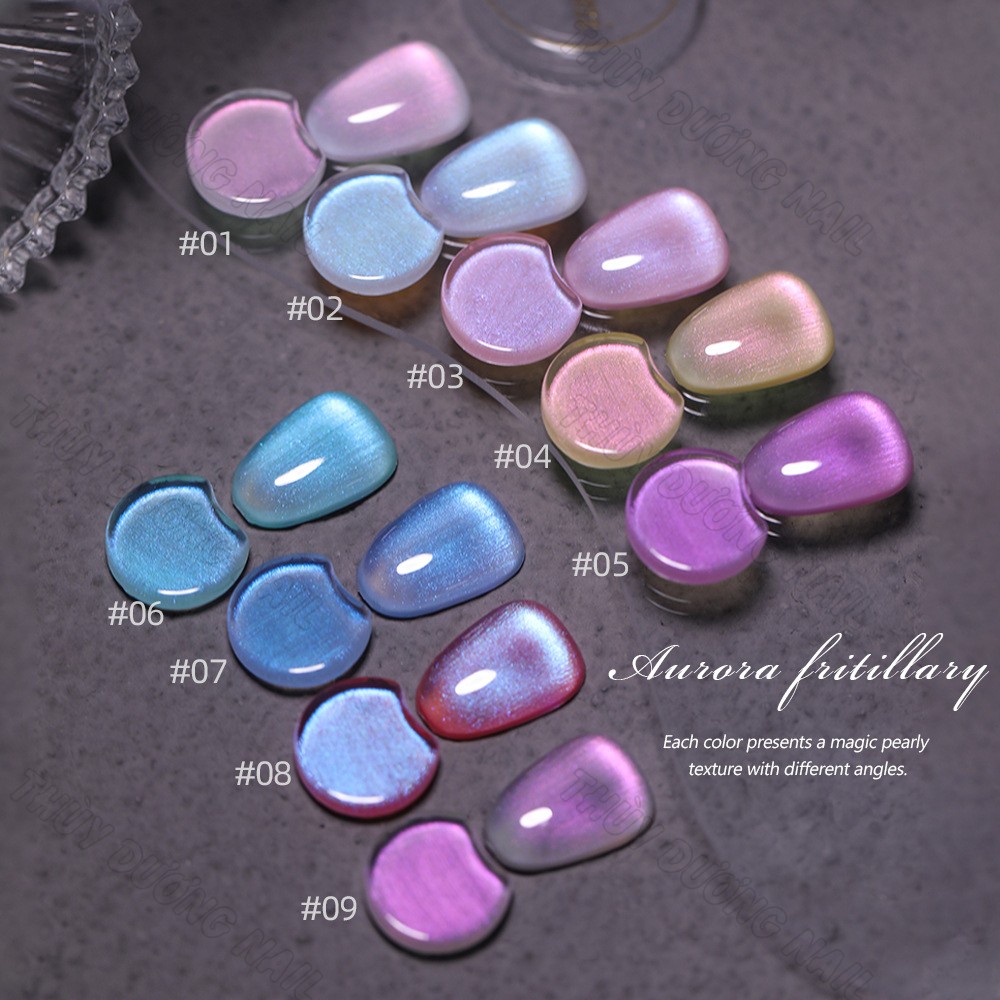 Sơn gel Vendeeni chính hãng bảng màu ánh ngọc trai 15ml