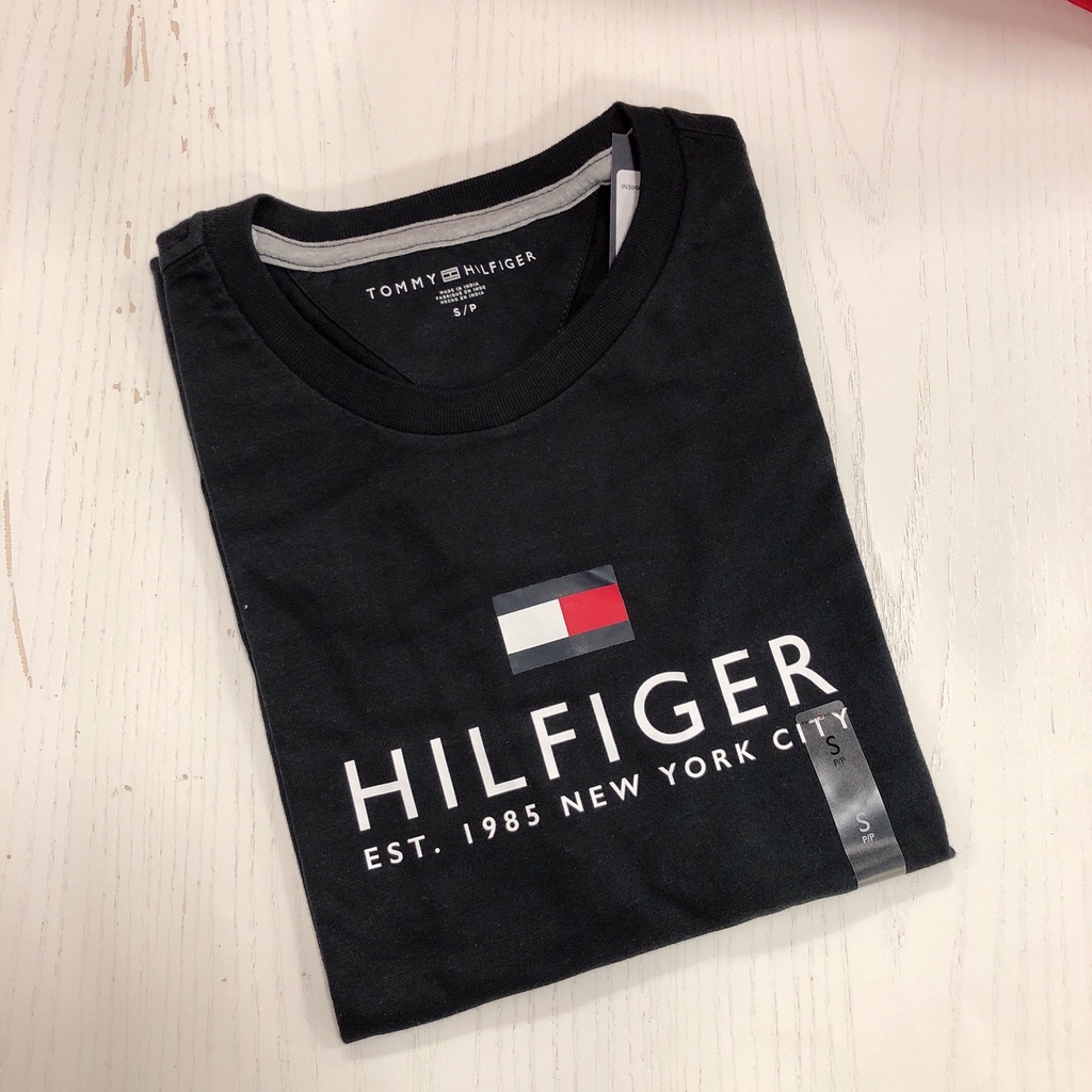 Tommy Hilfiger Áo Thun Tay Ngắn Chất Liệu Cotton Cao Cấp Thời Trang Dành Cho Cả Nam Và Nữ (S-5Xl)