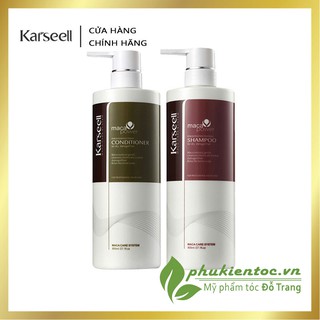 [ Chính Hãng ] Bộ gội xả Karseell siêu mềm mượt 500ml