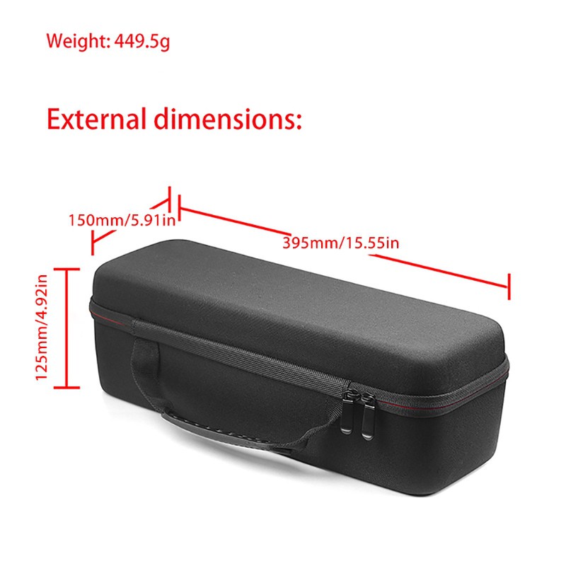 HSV Storage Box Storage Bag Carry Case Protective Cover  For -SONY SSRS-ZR7 Hi-Res Wireless Bluetooth Speaker