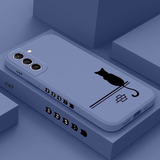 Ốp Điện Thoại Hình Mèo May Mắn Cho Samsung Galaxy S21 S20 FE Ultra Plus