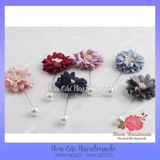 Hoa cài áo ⚡𝑭𝒓𝒆𝒆𝒔𝒉𝒊𝒑⚡️ Hoa Cài Áo - Hoa Cài Váy Áo - Trâm Cài Áo -Bông cài Hannn Handmade