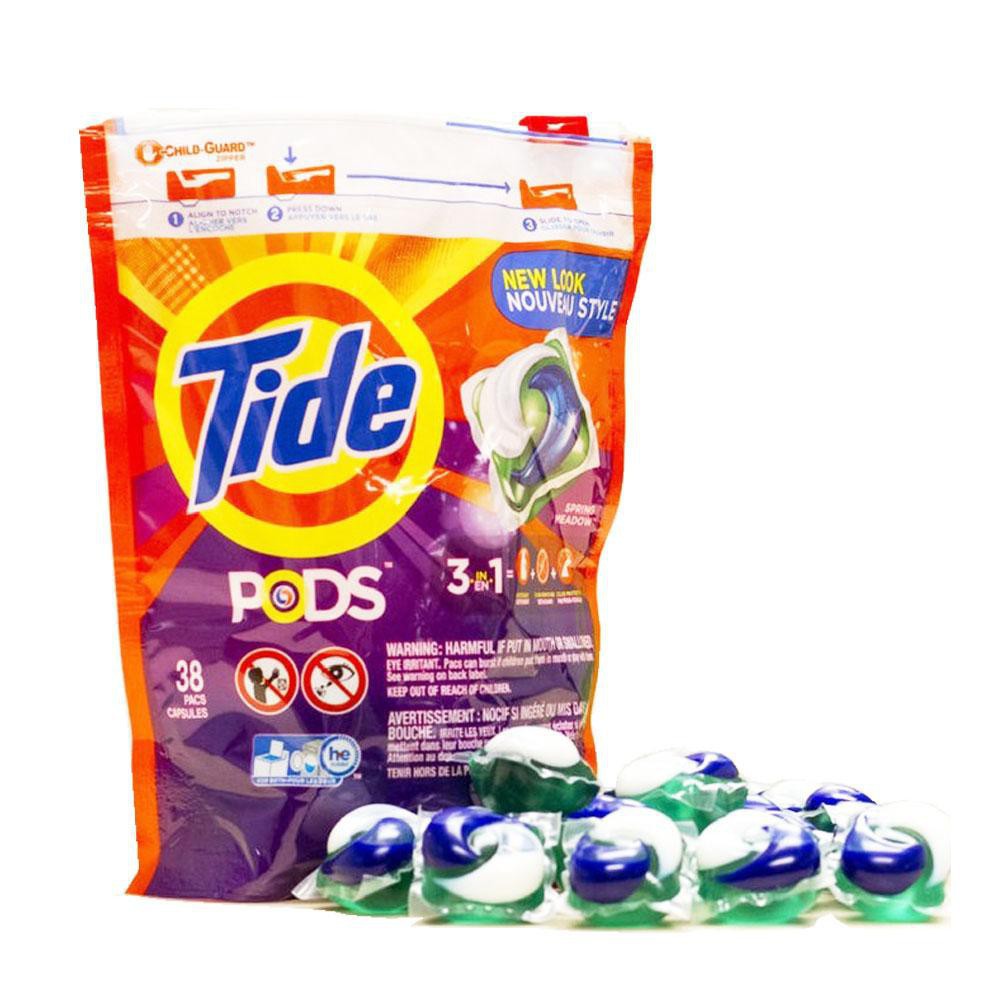 [Quận 10]Viên Giặt Xả Quần Áo Tide Pods 3in1 42 Viên - Mỹ