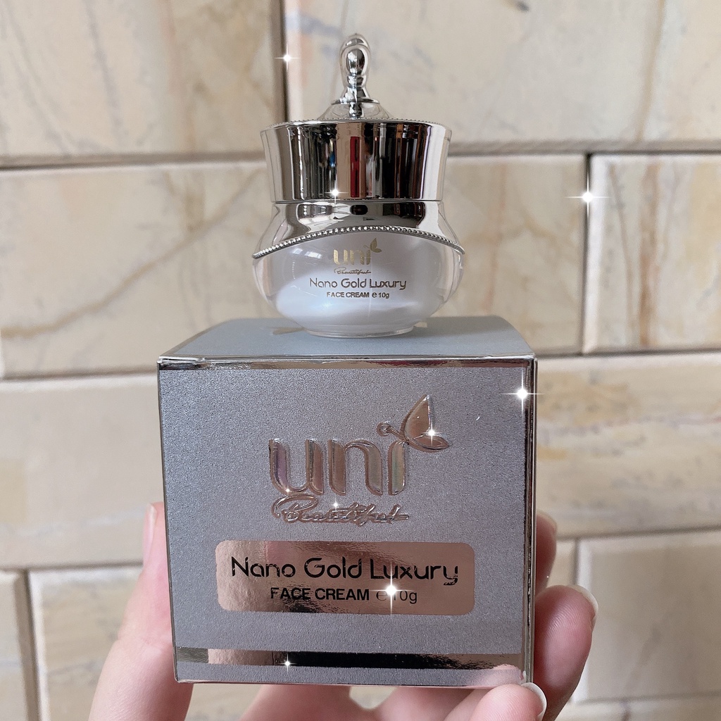 Combo kem face tài lộc và huyết yến size nhỏ cho da khô Uni Beautiful