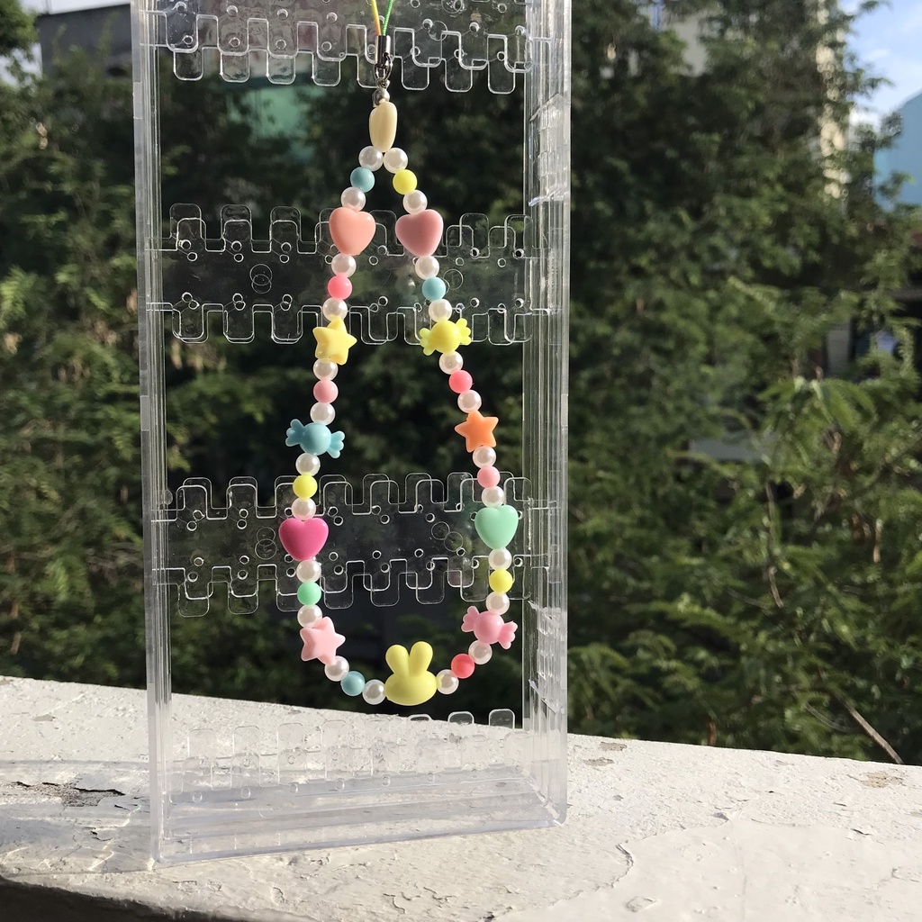 Dây đeo điện thoại Pastel kẹo ngọt Handmade bởi Aura