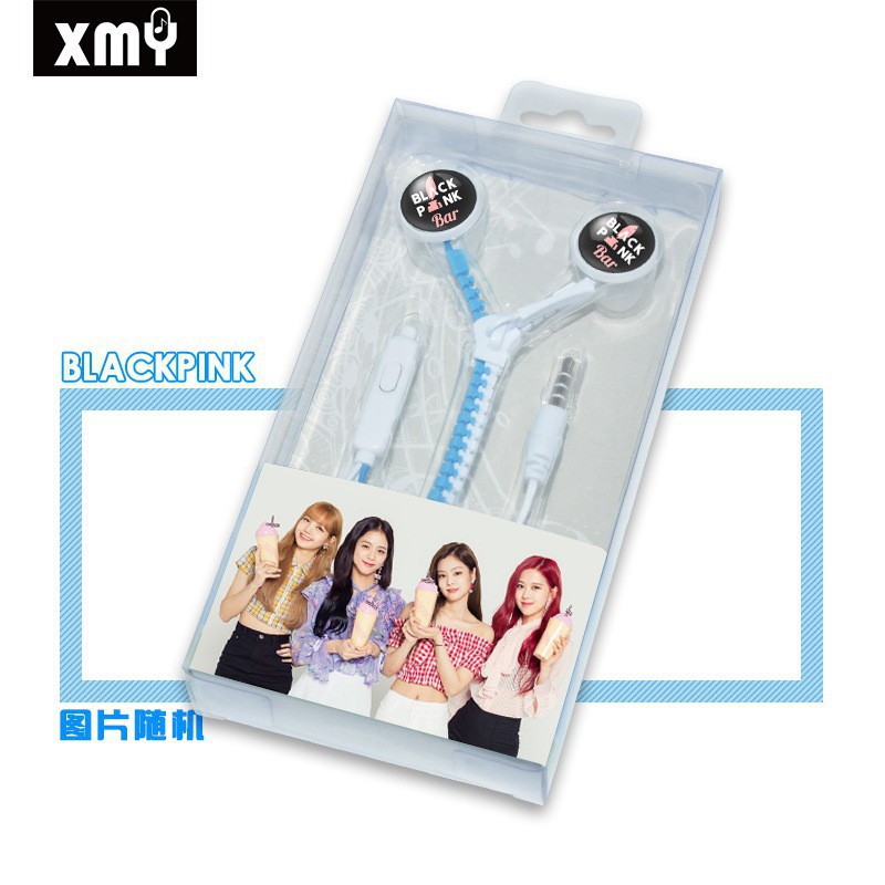 Tai nghe dạng dây khóa kèo hình Bt21 BTS Bangtan Boys | BigBuy360 - bigbuy360.vn