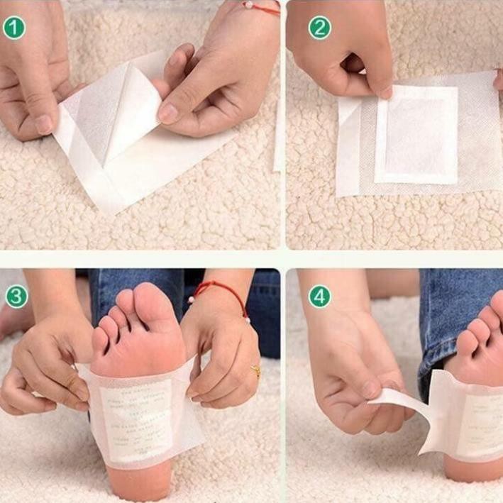 MIẾNG DÁN THẢI ĐỘC CHÂN TO-PLANCHÍNH HÃNG  Giúp cho quá trình trao đổi chất được tốt hơn