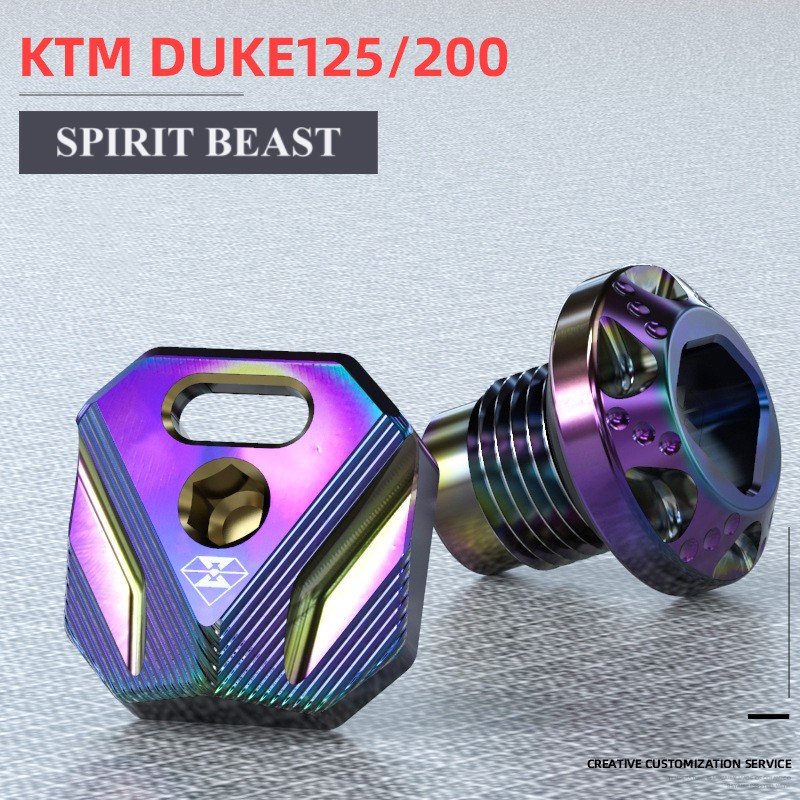 Ốc Nắp Nhớt Chống Trộm Spirit Beast Cho Xe KTM