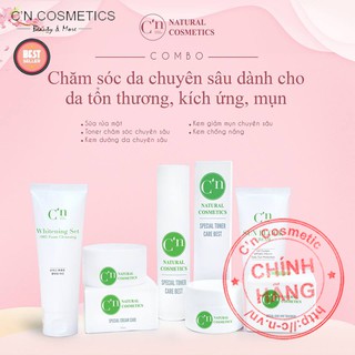 Combo Bộ Sản Phẩm Cho Da Tổn Thương - C'n Cosmetics - Ly Ly C'n Cosmetics