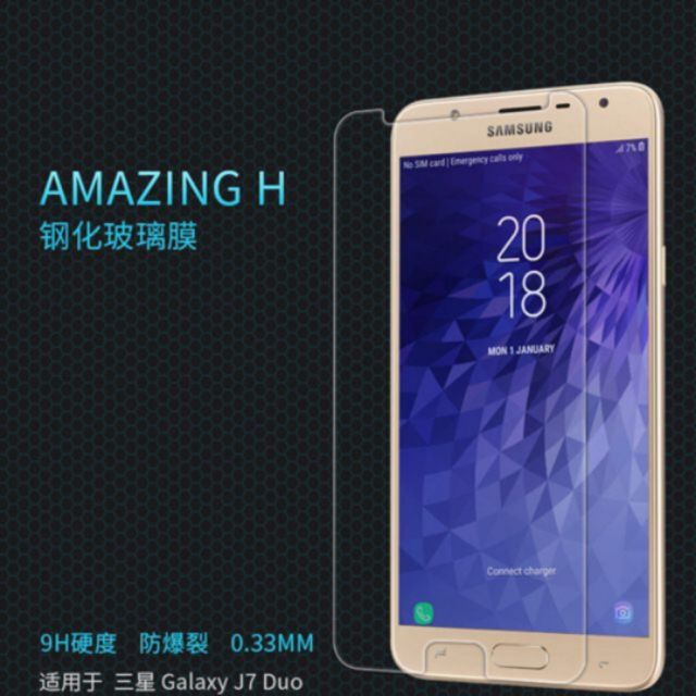 Kính cường lực nillkin samsung j7 duo hàng chuẩn chính hãng