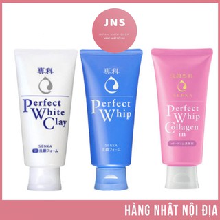 Sữa rửa mặt Shiseido Senka Perfect Whip Collagen in 120g