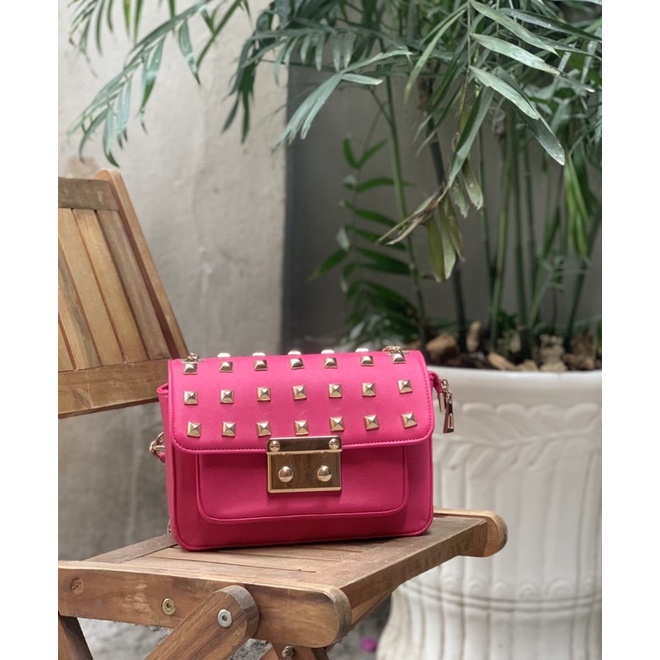 Túi MK hồng - Hàng si