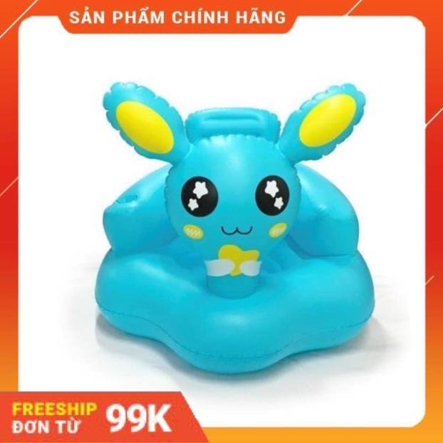 Ghế hơi tập ngồi hình thú ngộ nghĩnh có tặng kèm 2 miếng dán
