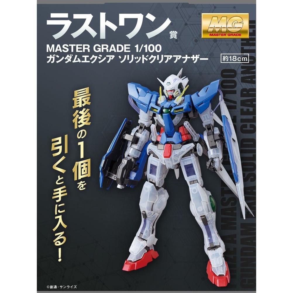 Mô Hình Gundam MG Exia Solid Clear Another Limited Last One